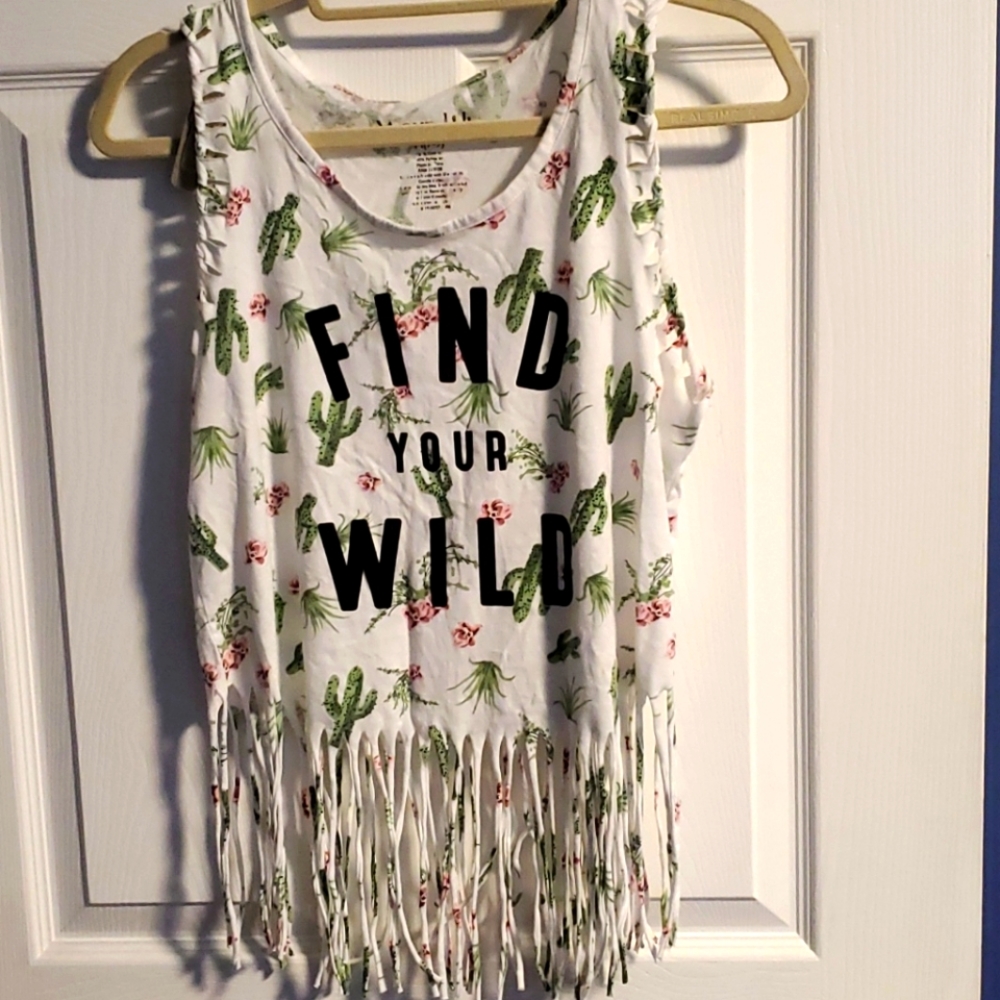 Cactus crop top